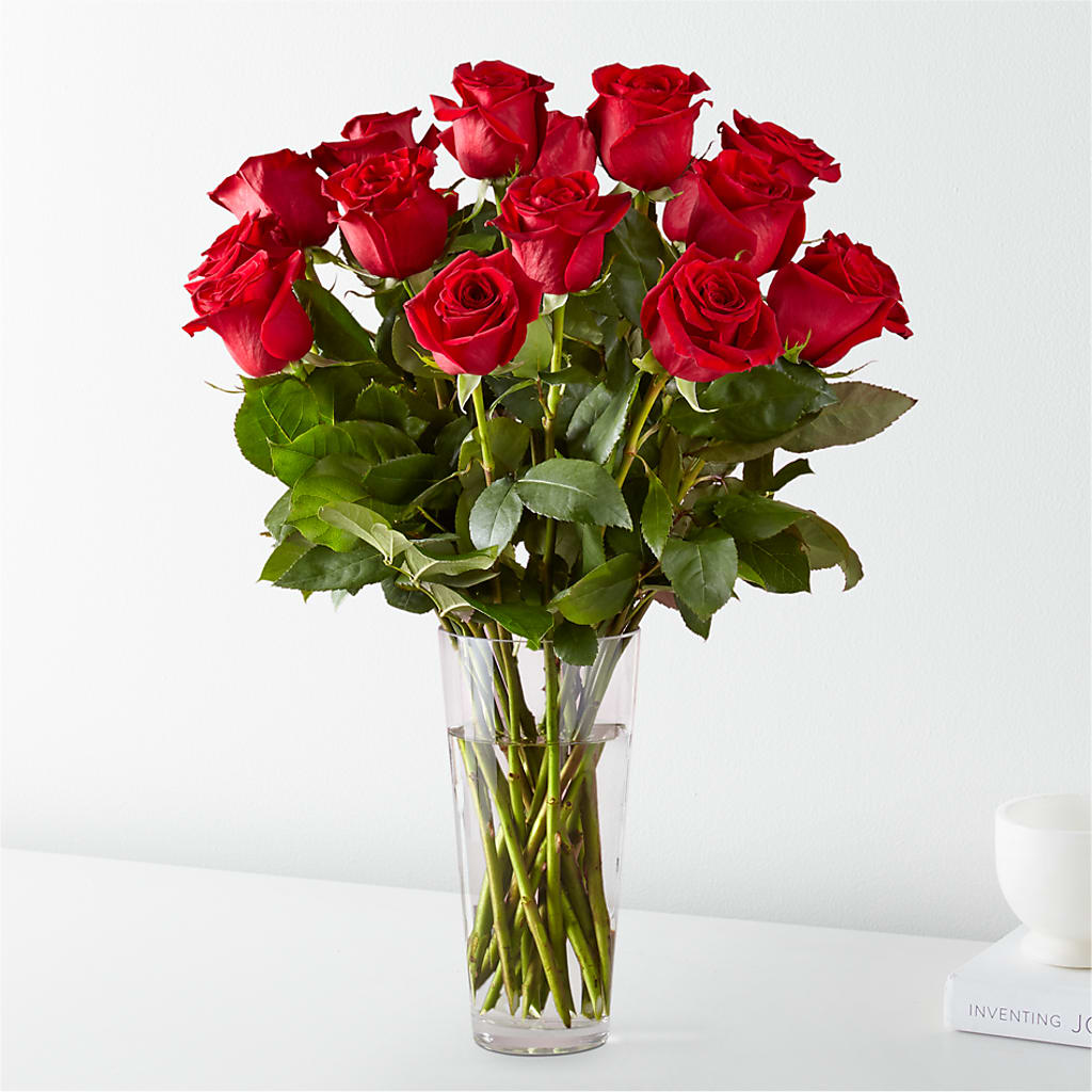 Long Stem Red Rose Bouquet – Mulberry Florist And Gift Shop, Elizabethtown KY