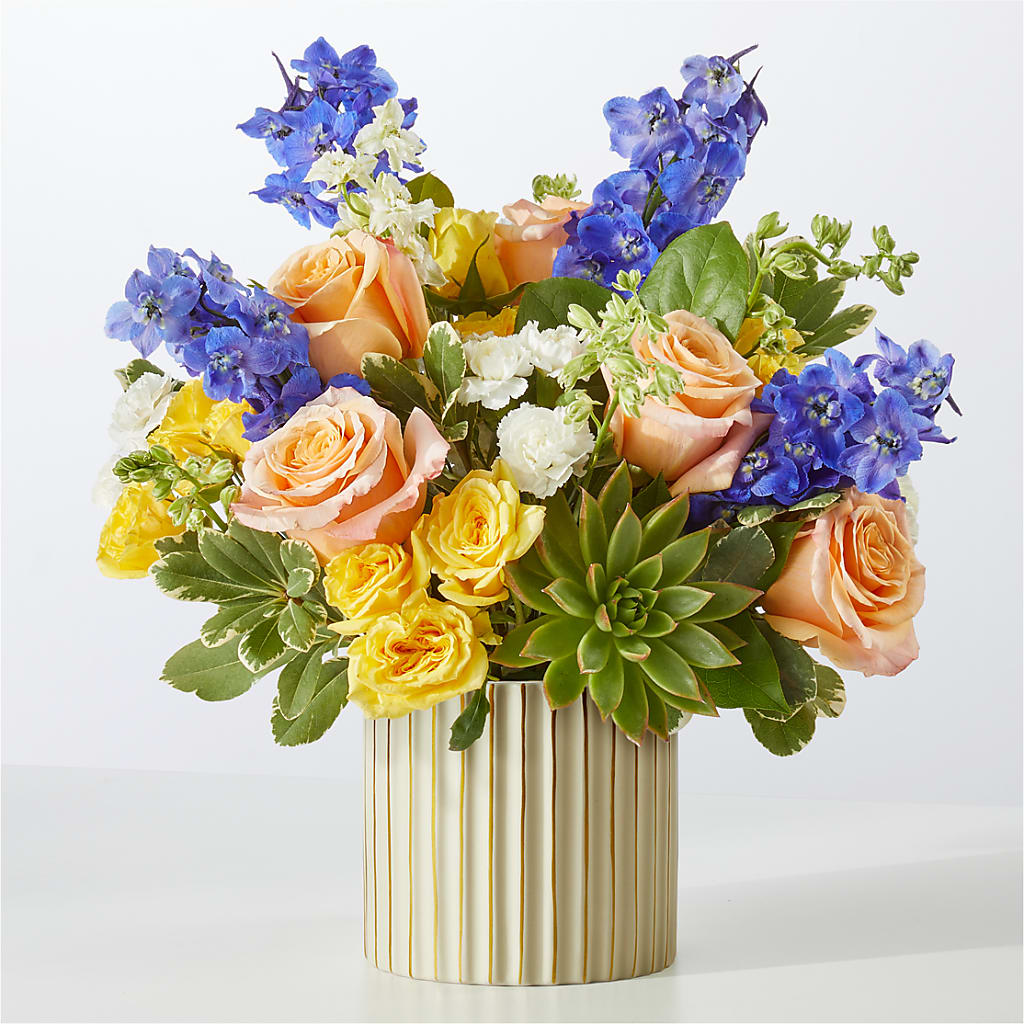 Cobalt Reverie Bouquet – Mulberry Florist And Gift Shop, Elizabethtown KY