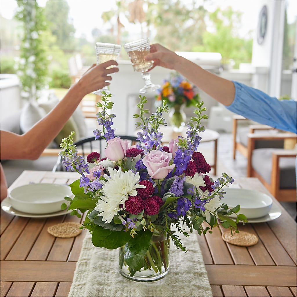 Violet Frost Bouquet – Mulberry Florist And Gift Shop, Elizabethtown KY