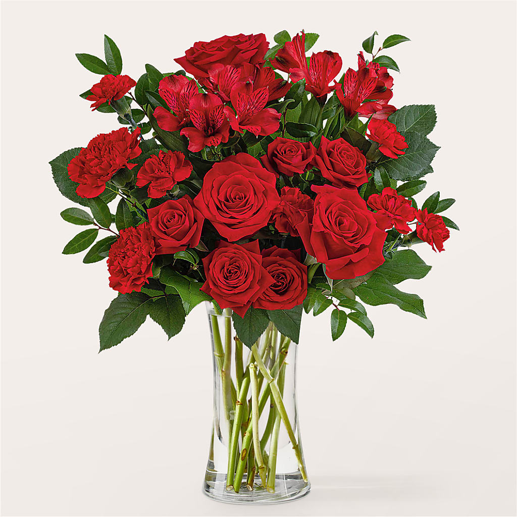 Brilliant Ruby Bouquet – Mulberry Florist And Gift Shop, Elizabethtown KY