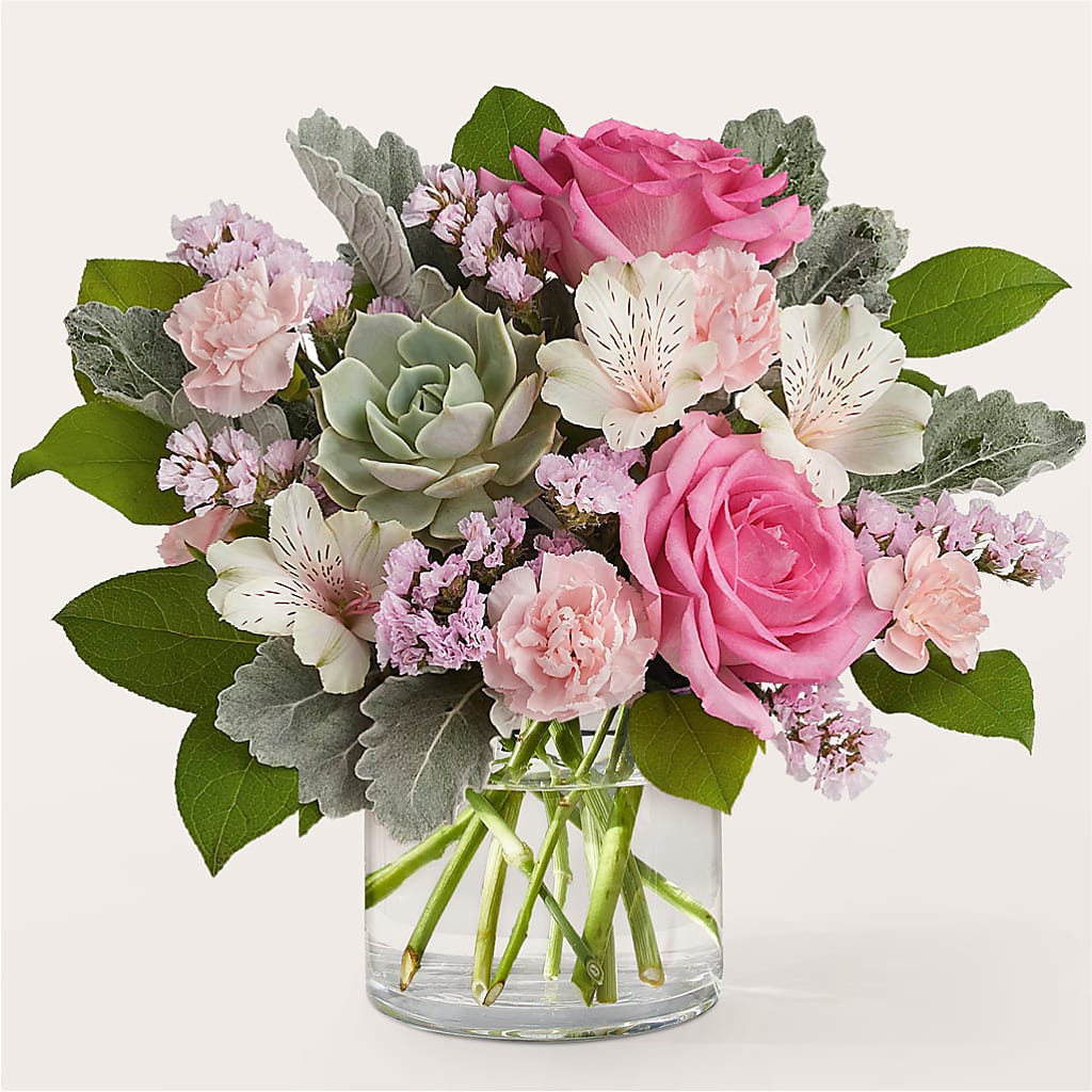 Dusty Rose Bouquet – Mulberry Florist And Gift Shop, Elizabethtown KY