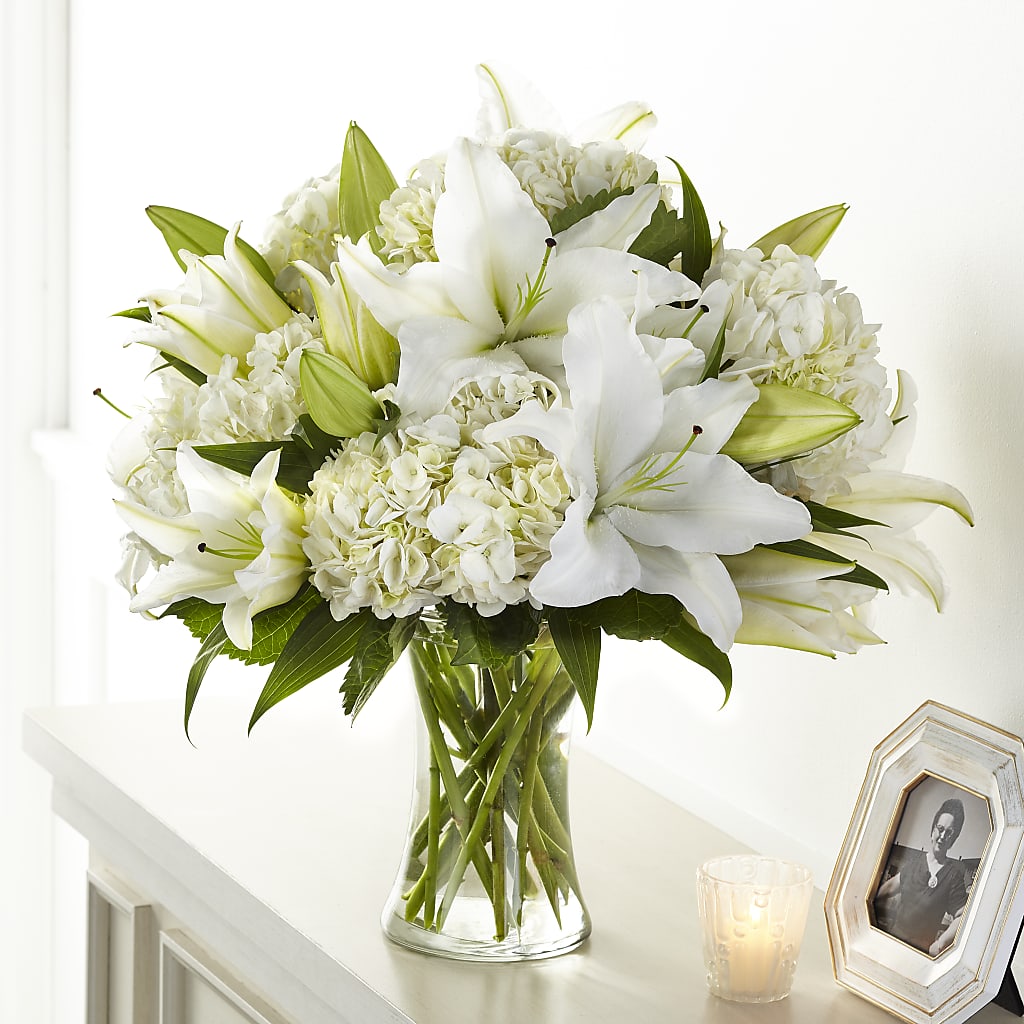 Compassionate Lily Bouquet – Mulberry Florist And Gift Shop, Elizabethtown KY