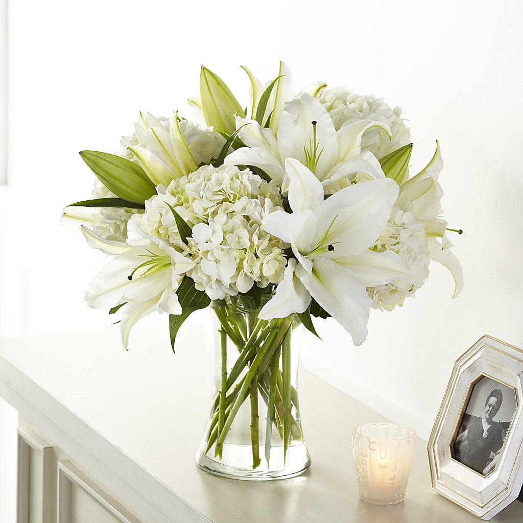 Compassionate Lily Bouquet – Mulberry Florist And Gift Shop, Elizabethtown KY