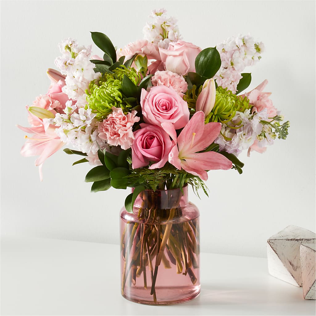 Pretty in Pink Bouquet – Mulberry Florist And Gift Shop, Elizabethtown KY