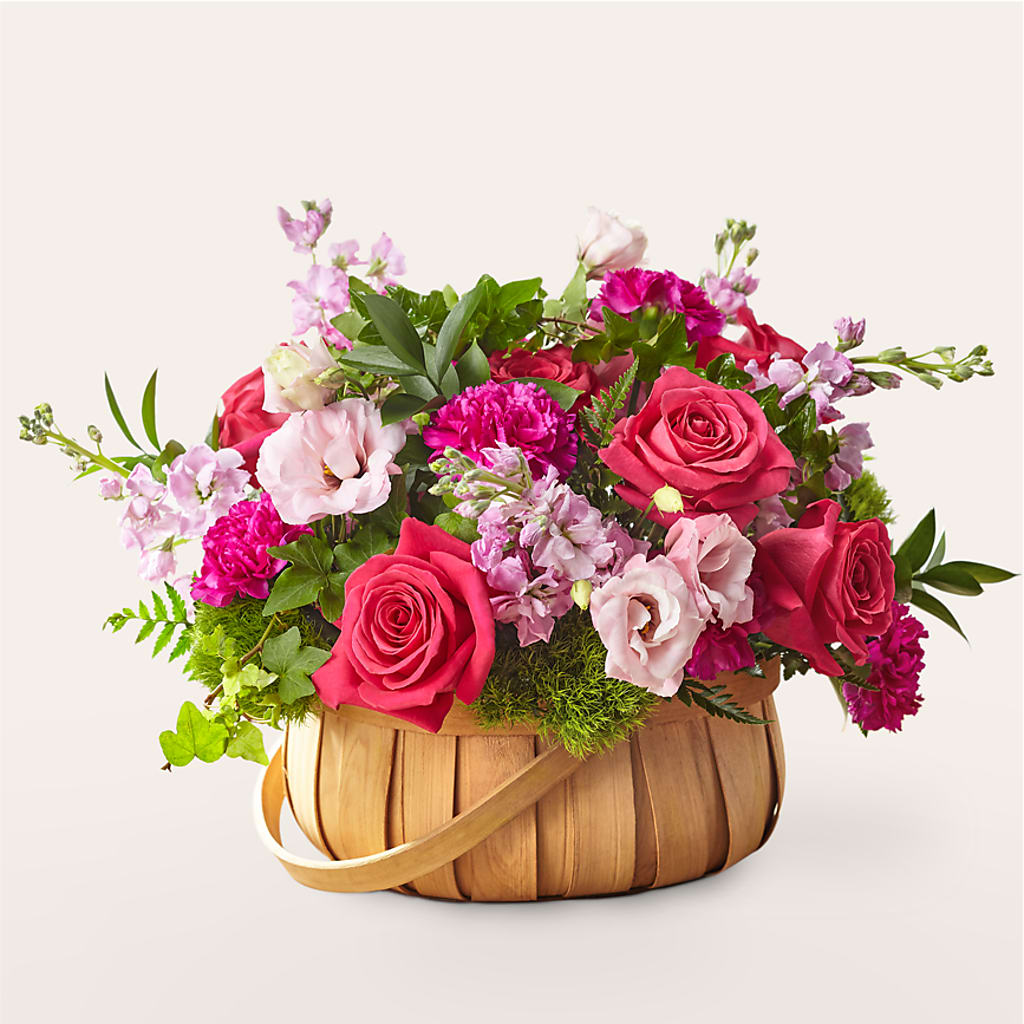 Radiance in Bloom Basket – Mulberry Florist And Gift Shop, Elizabethtown KY