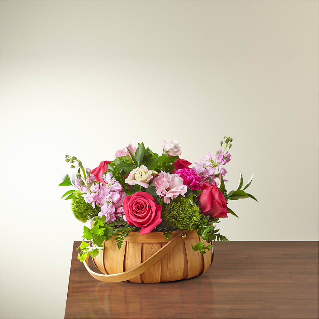 Radiance in Bloom Basket – Mulberry Florist And Gift Shop, Elizabethtown KY