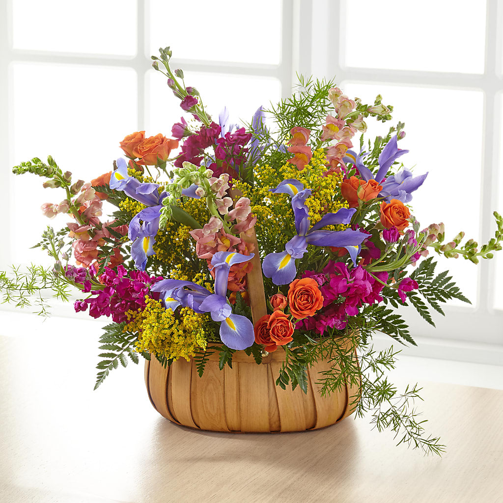 Garden of Life Basket – Mulberry Florist And Gift Shop, Elizabethtown KY