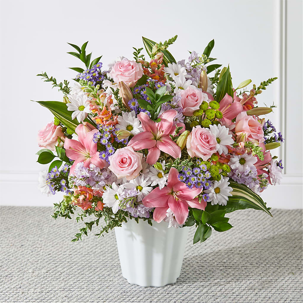 Abundant Compassion Floor Basket – Mulberry Florist And Gift Shop, Elizabethtown KY