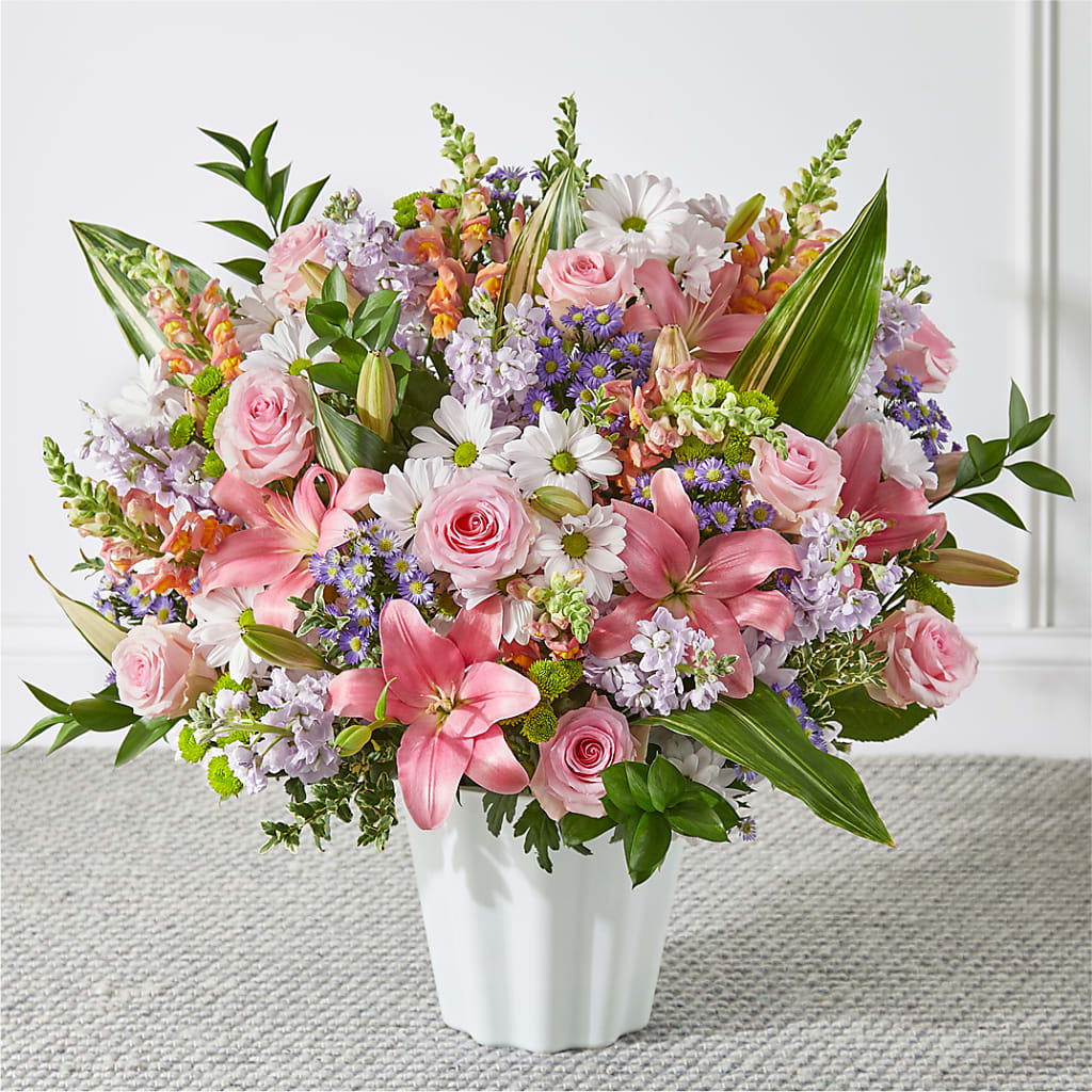 Abundant Compassion Floor Basket – Mulberry Florist And Gift Shop, Elizabethtown KY
