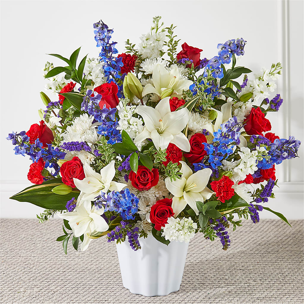 Consoled Floor Basket – Mulberry Florist And Gift Shop, Elizabethtown KY