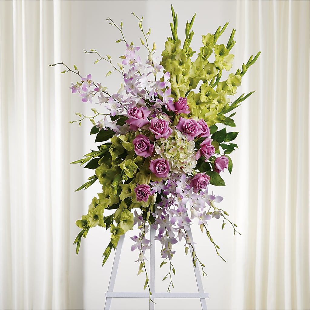 Lasting Legacy Standing Spray – Mulberry Florist And Gift Shop, Elizabethtown KY