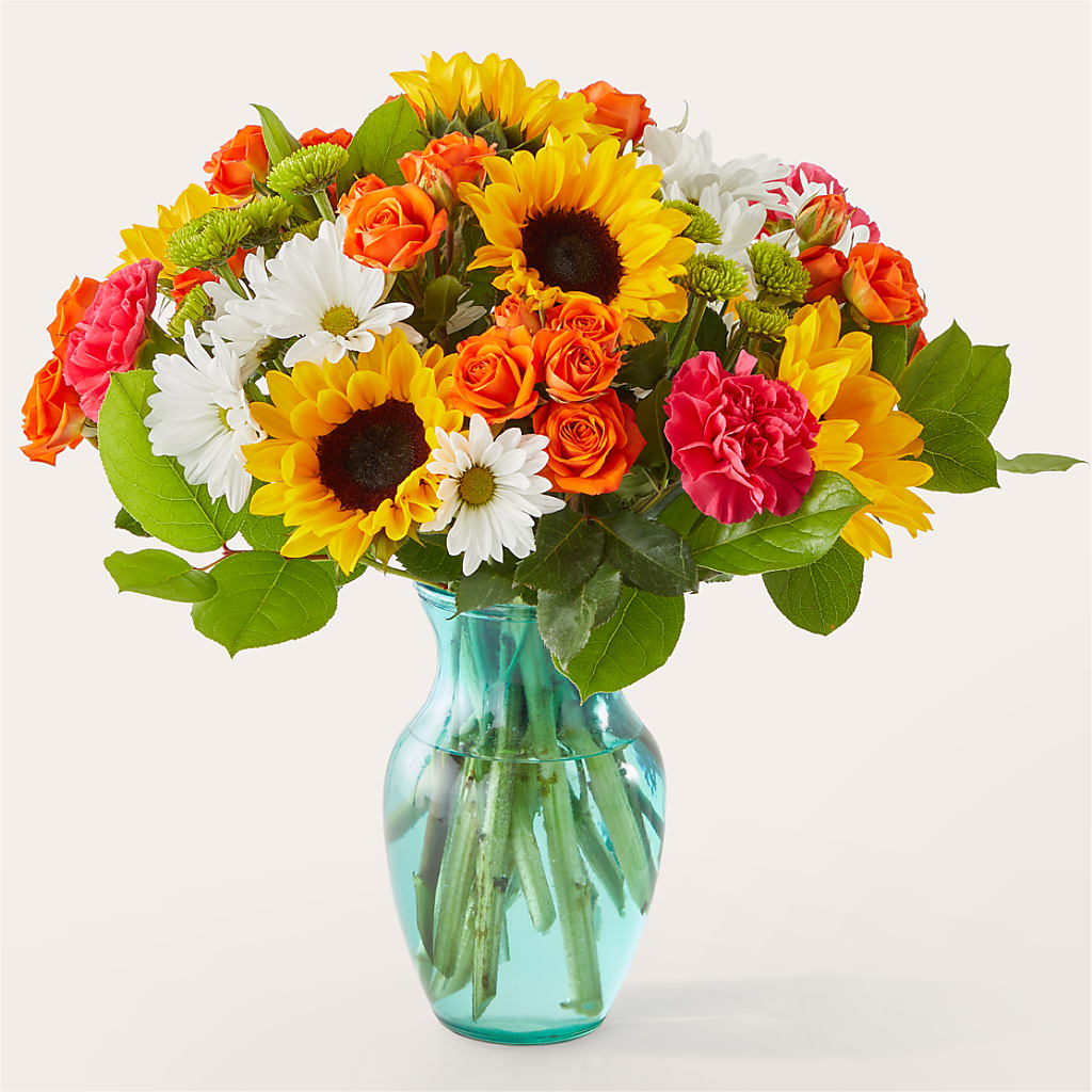 Sun-drenched Blooms Bouquet – Mulberry Florist And Gift Shop, Elizabethtown KY