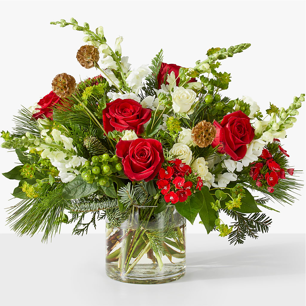 Deck the Halls Bouquet – Mulberry Florist And Gift Shop, Elizabethtown KY