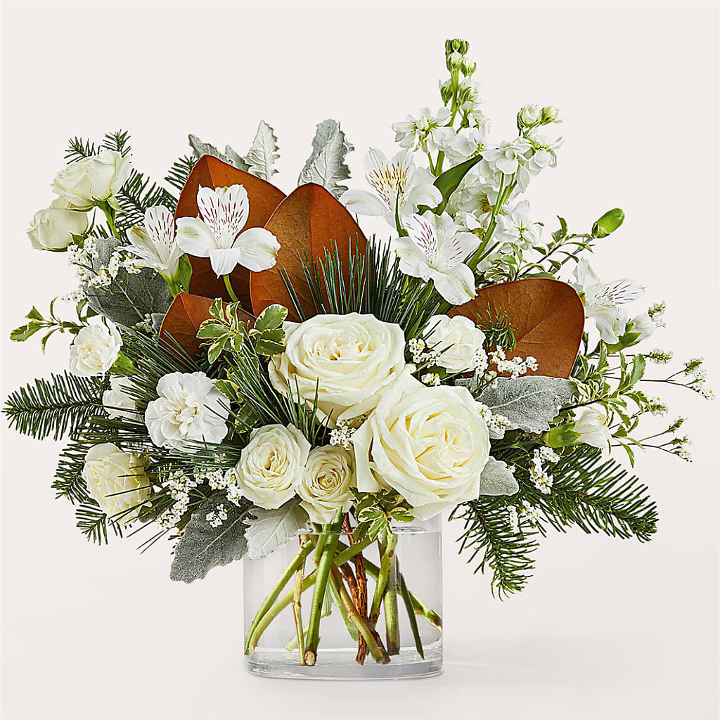 Fresh Snowfall Bouquet – Mulberry Florist And Gift Shop, Elizabethtown KY