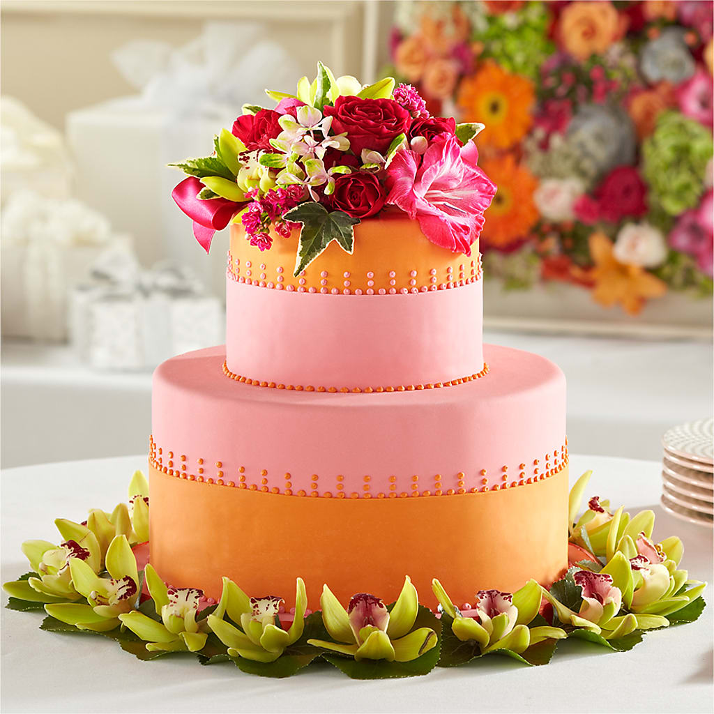 Sweet Citrus Cake Decor – Mulberry Florist And Gift Shop, Elizabethtown KY