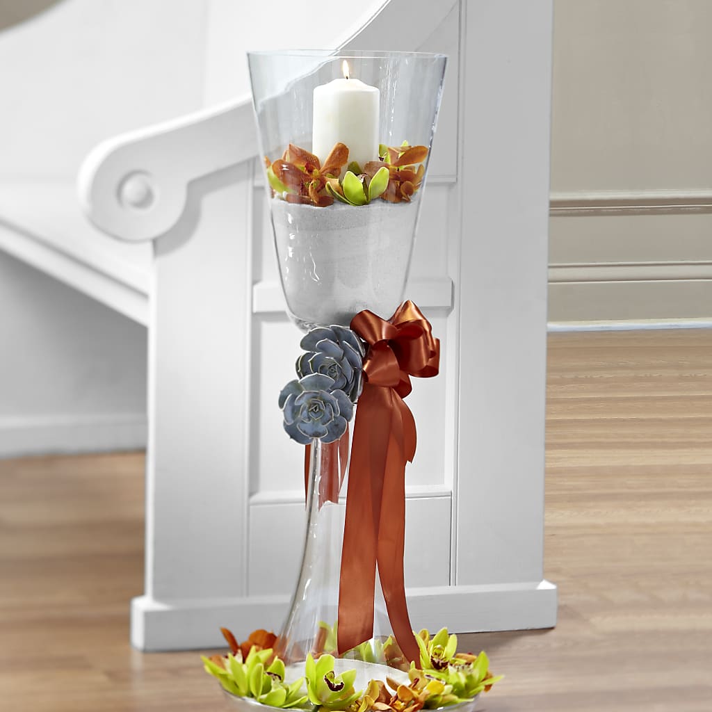 Matrimony Pew Decor – Mulberry Florist And Gift Shop, Elizabethtown KY