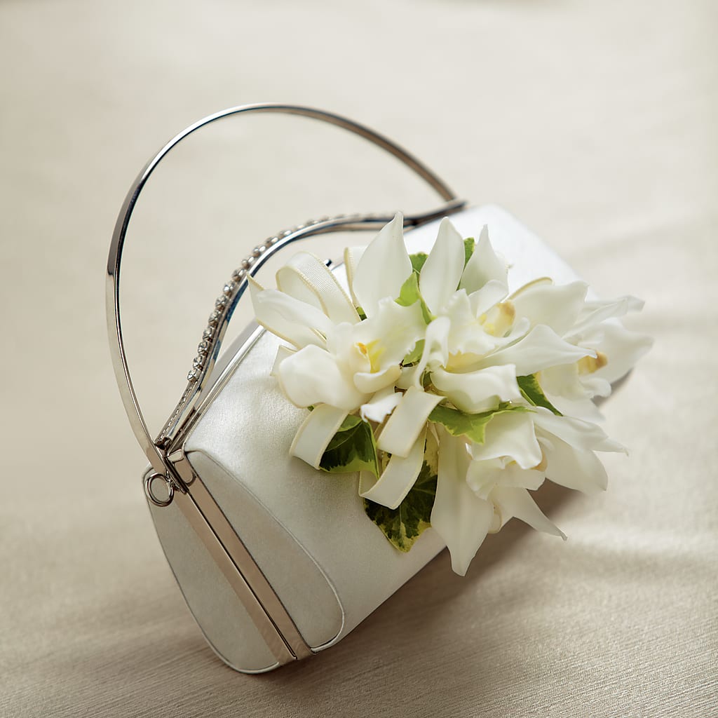 White Purse Decor – Mulberry Florist And Gift Shop, Elizabethtown KY
