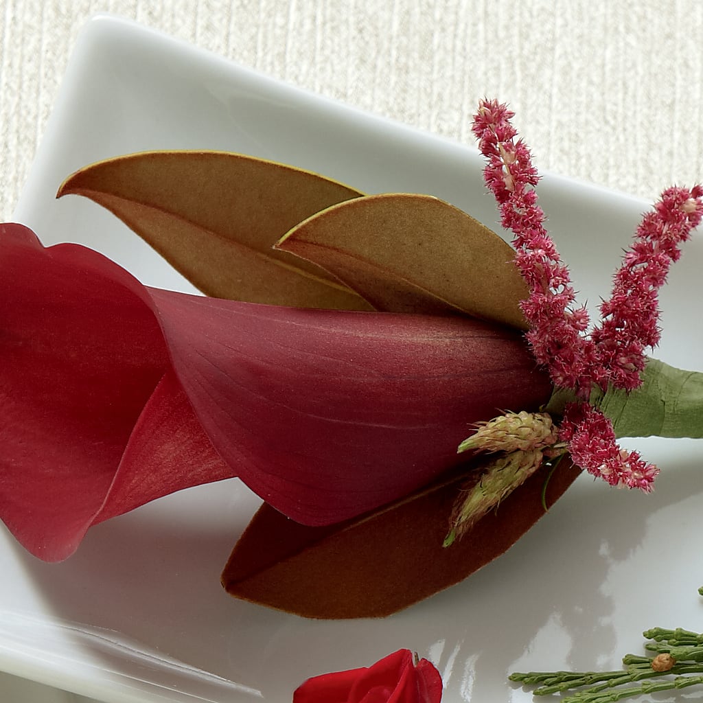 Red Calla Boutonniere – Mulberry Florist And Gift Shop, Elizabethtown KY