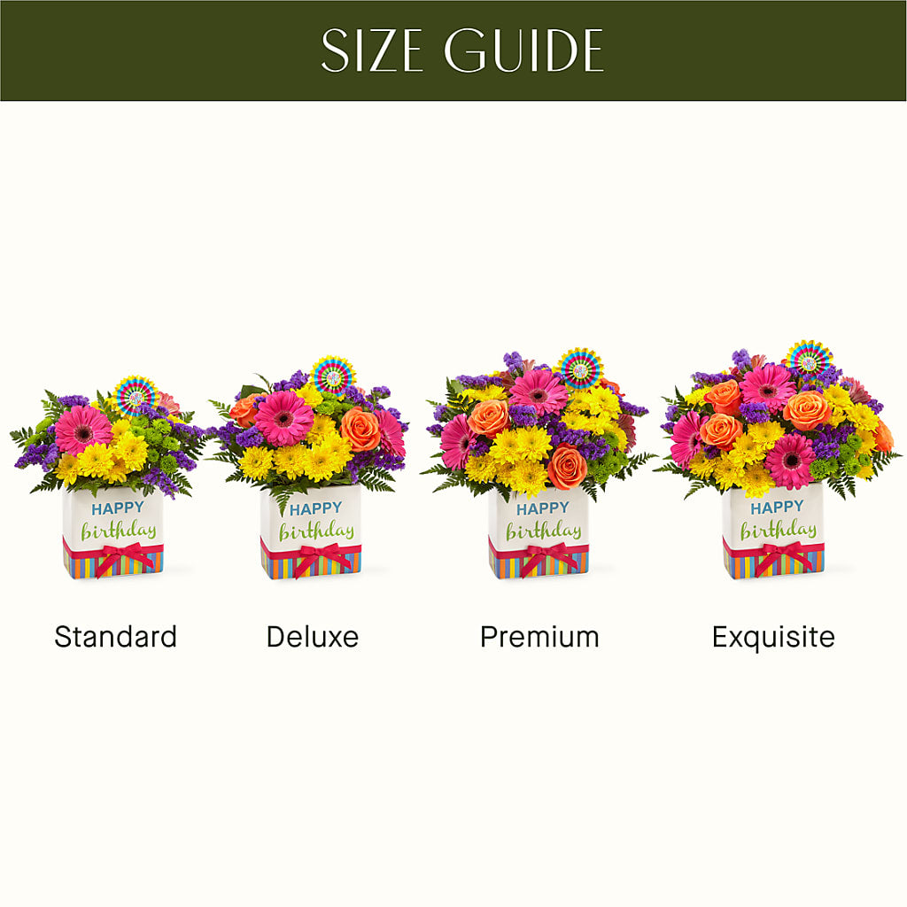 Birthday Brights Bouquet –  Mulberry Florist And Gift Shop, Elizabethtown KY