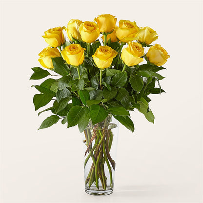 Long Stem Yellow Rose Bouquet –  Mulberry Florist And Gift Shop, Elizabethtown KY