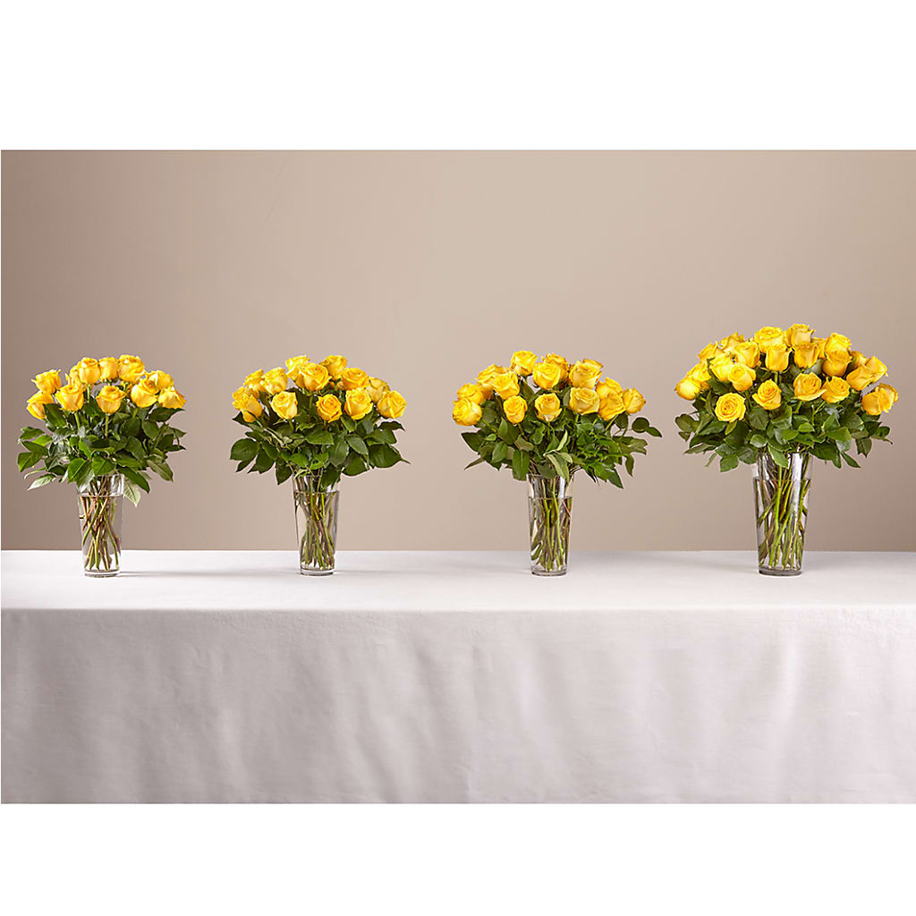 Long Stem Yellow Rose Bouquet –  Mulberry Florist And Gift Shop, Elizabethtown KY