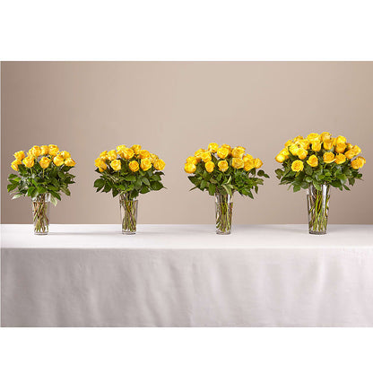 Long Stem Yellow Rose Bouquet –  Mulberry Florist And Gift Shop, Elizabethtown KY