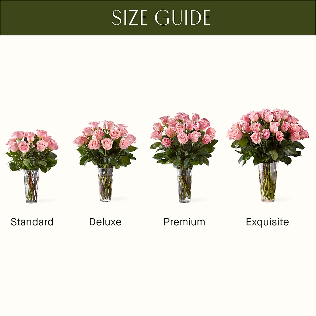 Long Stem Pink Rose Bouquet –  Mulberry Florist And Gift Shop, Elizabethtown KY