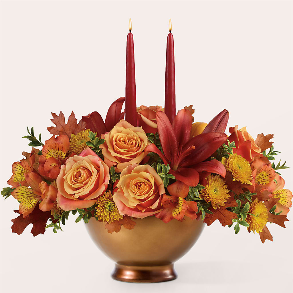 Harvest Table Centerpiece –  Mulberry Florist And Gift Shop, Elizabethtown KY