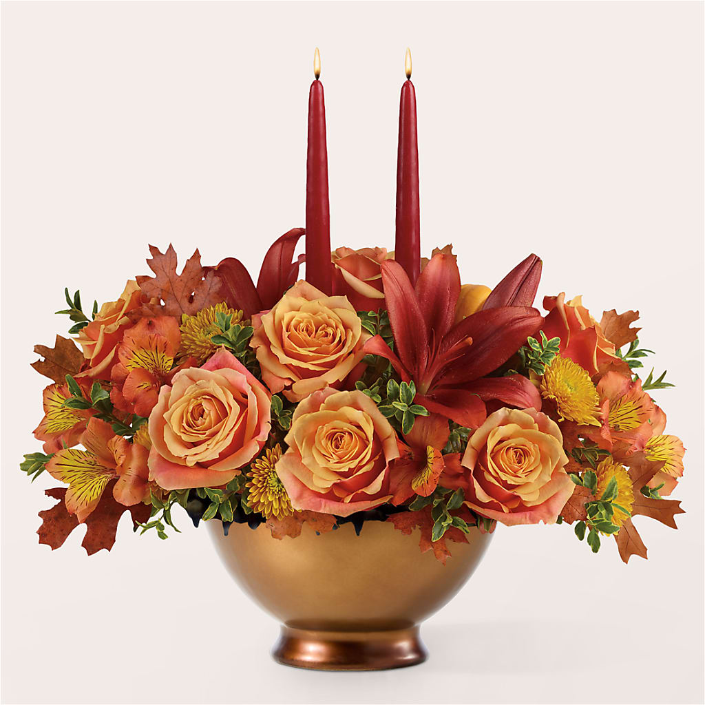 Harvest Table Centerpiece –  Mulberry Florist And Gift Shop, Elizabethtown KY