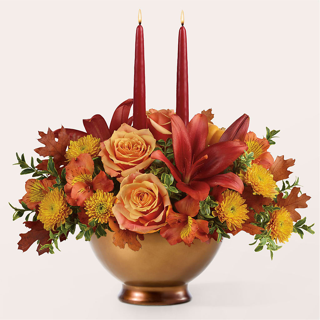 Harvest Table Centerpiece –  Mulberry Florist And Gift Shop, Elizabethtown KY