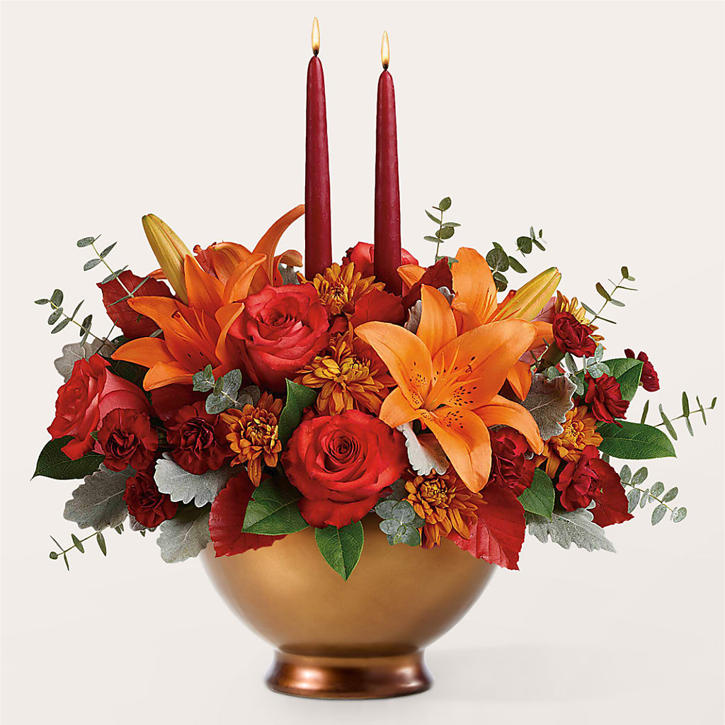 Fruits of Fall Centerpiece –  Mulberry Florist And Gift Shop, Elizabethtown KY