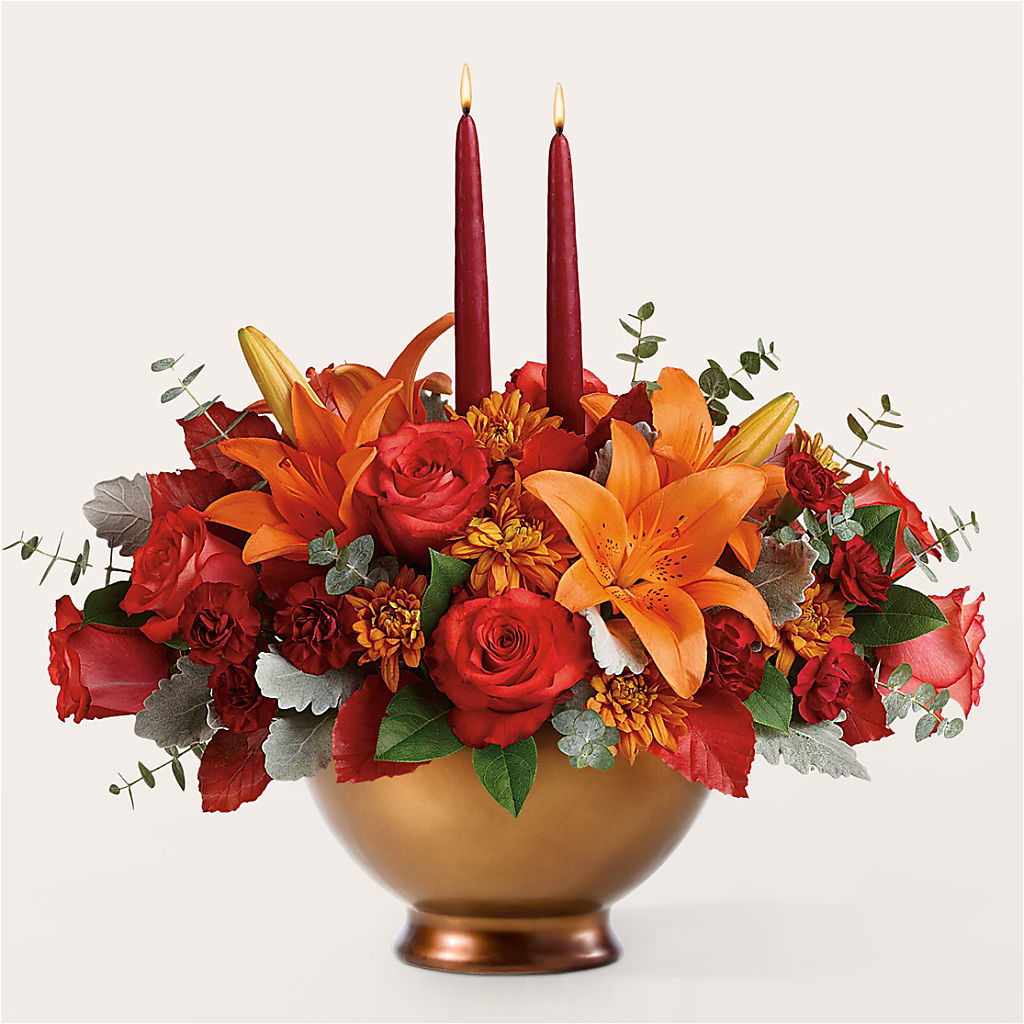 Fruits of Fall Centerpiece –  Mulberry Florist And Gift Shop, Elizabethtown KY