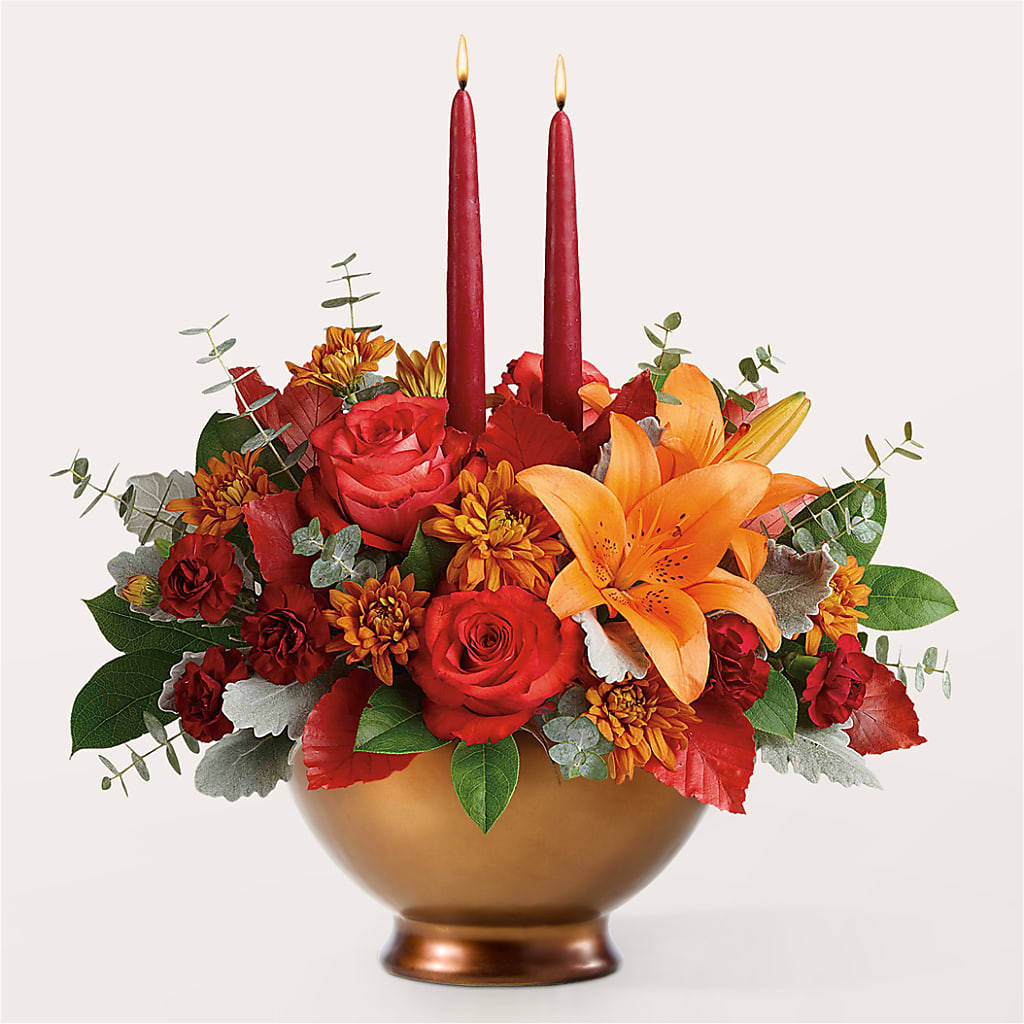 Fruits of Fall Centerpiece –  Mulberry Florist And Gift Shop, Elizabethtown KY