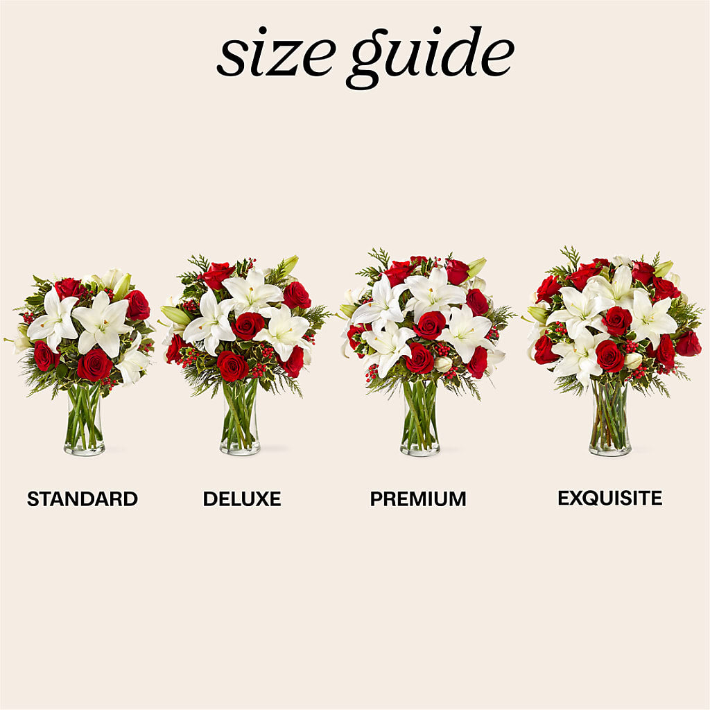 Sparkling Snowflakes Bouquet –  Mulberry Florist And Gift Shop, Elizabethtown KY