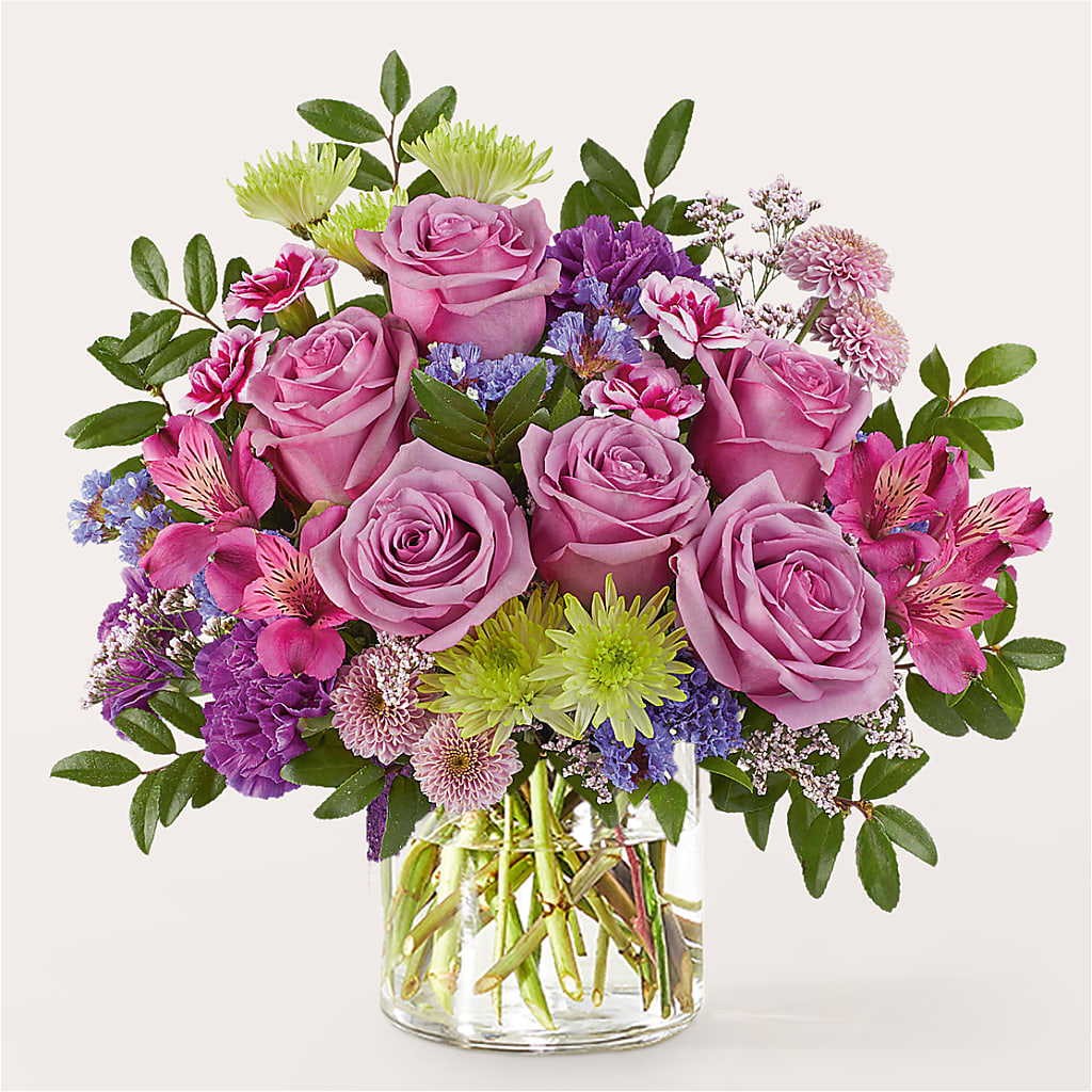 Glass Half Full Bouquet –  Mulberry Florist And Gift Shop, Elizabethtown KY