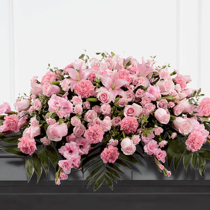 Garden of Comfort Casket Spray (Standard) –  Mulberry Florist And Gift Shop, Elizabethtown KY