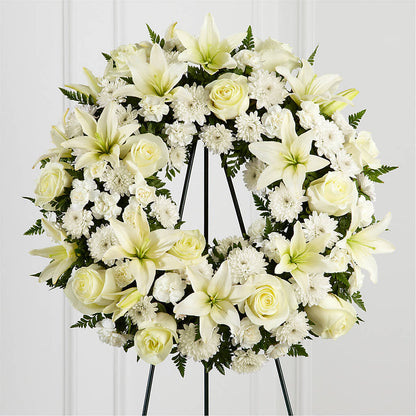 Treasured Tribute Wreath –  Mulberry Florist And Gift Shop, Elizabethtown KY