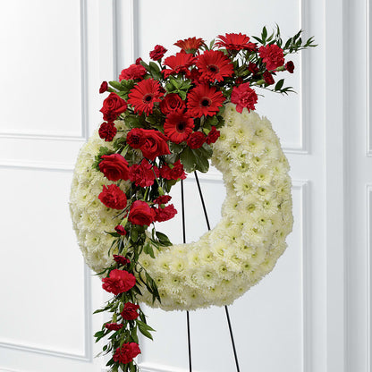 Graceful Tribute Wreath –  Mulberry Florist And Gift Shop, Elizabethtown KY