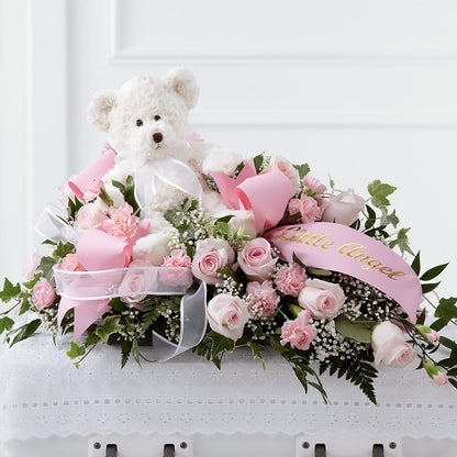 Touch of Sympathy Casket Spray –  Mulberry Florist And Gift Shop, Elizabethtown KY