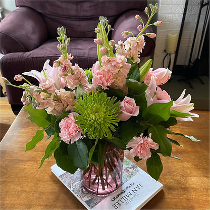 Pretty in Pink Bouquet –  Mulberry Florist And Gift Shop, Elizabethtown KY