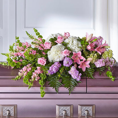 Life's Gratitude Casket Spray –  Mulberry Florist And Gift Shop, Elizabethtown KY