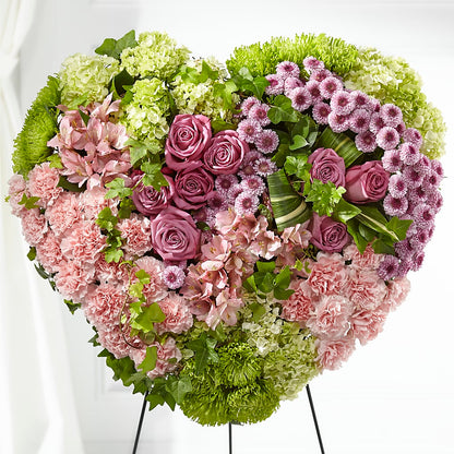 Heartwarming Standing Heart –  Mulberry Florist And Gift Shop, Elizabethtown KY