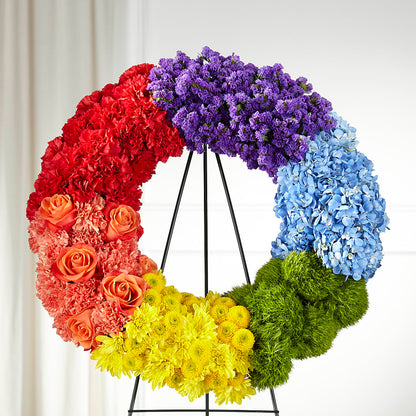 Circle of Love Wreath –  Mulberry Florist And Gift Shop, Elizabethtown KY