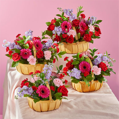 Pink Picnic Basket –  Mulberry Florist And Gift Shop, Elizabethtown KY