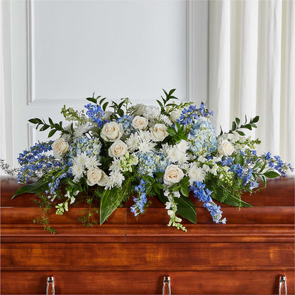 Timeless Essence Casket Spray –  Mulberry Florist And Gift Shop, Elizabethtown KY