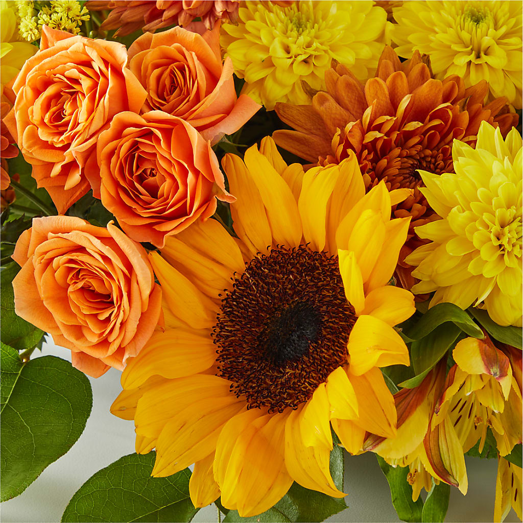 Autumn Harmony Centerpiece –  Mulberry Florist And Gift Shop, Elizabethtown KY