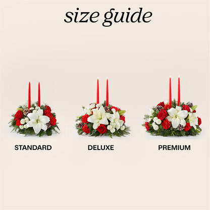 Seasonal Festivities Centerpiece –  Mulberry Florist And Gift Shop, Elizabethtown KY