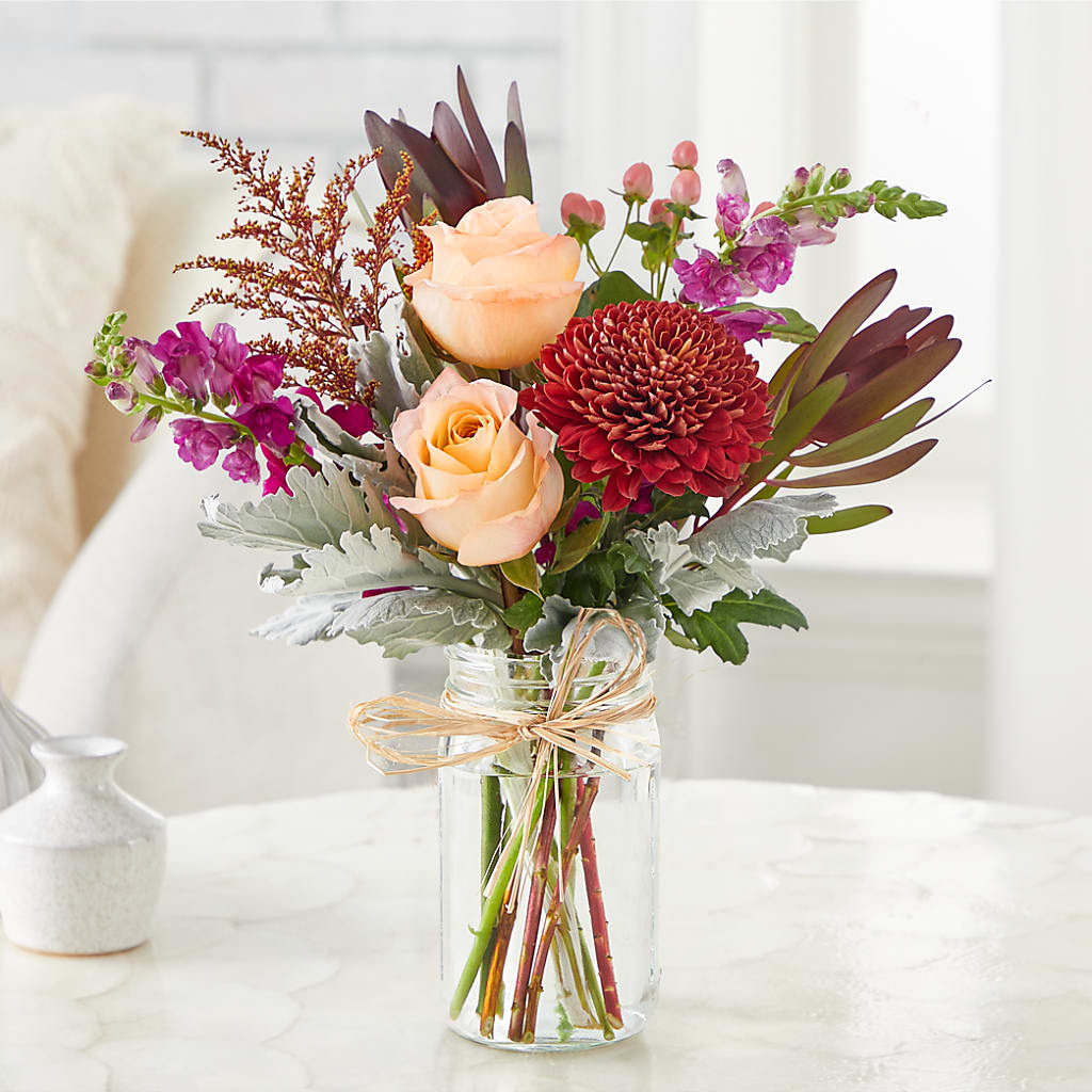 Moody Hues Bouquet –  Mulberry Florist And Gift Shop, Elizabethtown KY