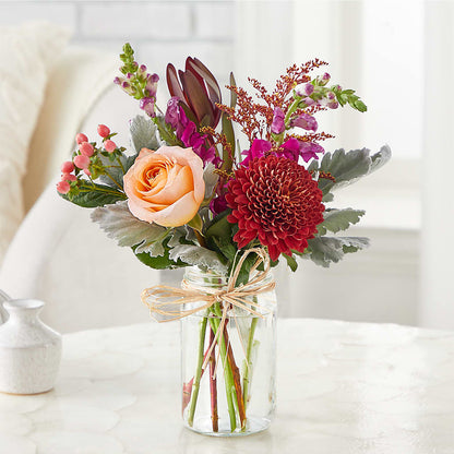Moody Hues Bouquet –  Mulberry Florist And Gift Shop, Elizabethtown KY