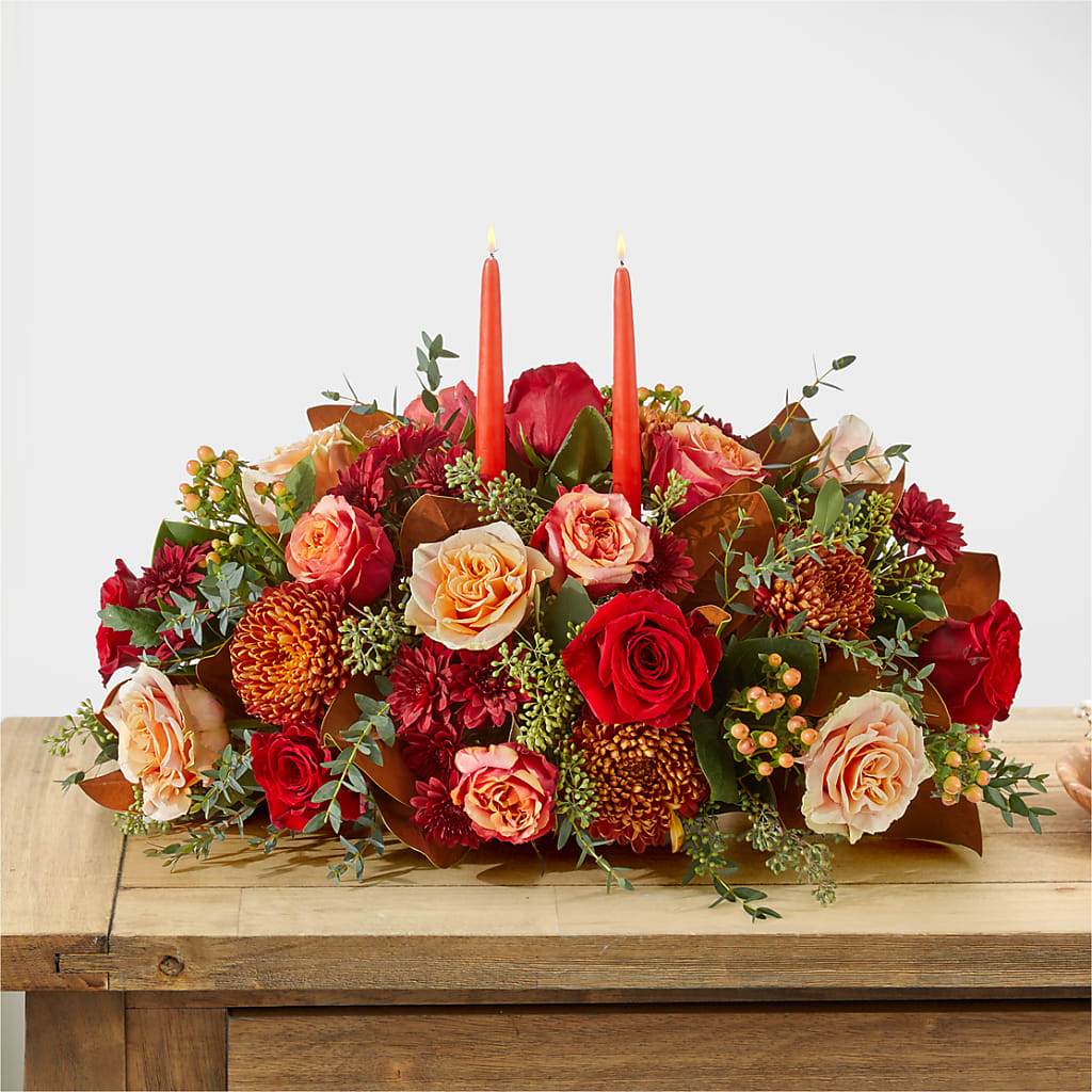 Gather Near Centerpiece –  Mulberry Florist And Gift Shop, Elizabethtown KY